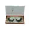 wholesale green gold rectangle private custom lashes box 2