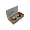 wholesale green gold rectangle private custom lashes box 3