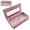 wholesale rectangle with window custom lashes box 3