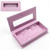 wholesale rectangle with window custom lashes box 7