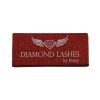 wholesale red silver rectangle private custom lashes box 1