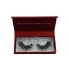 wholesale red silver rectangle private custom lashes box 2
