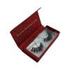 wholesale red silver rectangle private custom lashes box 3