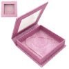 wholesale square with window custom lashes box 2