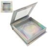 wholesale square with window custom lashes box 7
