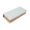 wholesale white gold rectangle private custom lashes box 4