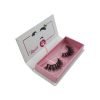 wholesale white pink rectangle private custom lashes box 3