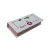 wholesale white pink rectangle private custom lashes box 4
